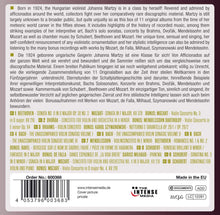 Load image into Gallery viewer, Johanna Martzy - Milestones of a Legend - 10 CD Walletbox