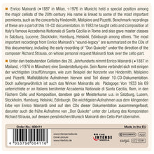 Load image into Gallery viewer, Enrico Mainardi - The Cello Champion - 10 CD Walletbox