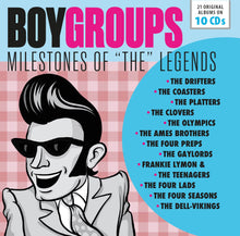 Load image into Gallery viewer, Various Artists - Legendary "Boy Groups" - 10 CD Walletbox