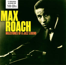 Load image into Gallery viewer, Max Roach - Milestones Of A Jazz Legend - 10 CD Walletbox