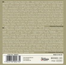 Load image into Gallery viewer, Max Rostal - Milestones of a Violin Legend - 10 CD Walletbox