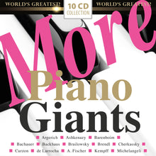 Load image into Gallery viewer, Various Artists - More Piano Giants - 10 CD Walletbox
