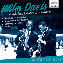 Load image into Gallery viewer, Miles Davis - Miles Davis and his favorite Tenors - 10 CD Walletbox