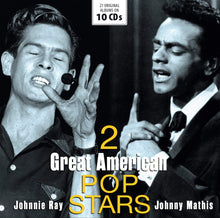 Load image into Gallery viewer, Johnnie Ray, Johnny Mathis - 2 Great American Pop-Stars - 10 CD Walletbox