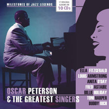 Load image into Gallery viewer, Oscar Peterson - & The Greatest Singers - Milestones of Jazz Legend - 10 CD Walletbox