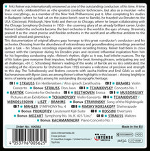 Load image into Gallery viewer, Fritz Reiner & the Chicago Symphony Orchestra - Milestones of a Legendary Conductor - 10 CD Walletbox
