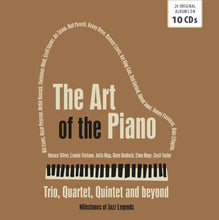 Load image into Gallery viewer, Various Artists - The Art of the Piano - Milestones of Jazz Legends - 10 CD Walletbox