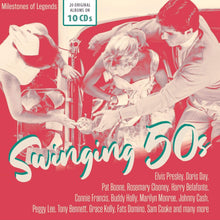Load image into Gallery viewer, Swinging 50s - Milestones of Legends - 10 CD Walletbox