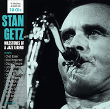 Load image into Gallery viewer, Stan Getz - Milestones of a Jazz Legend - 10 CD Walletbox