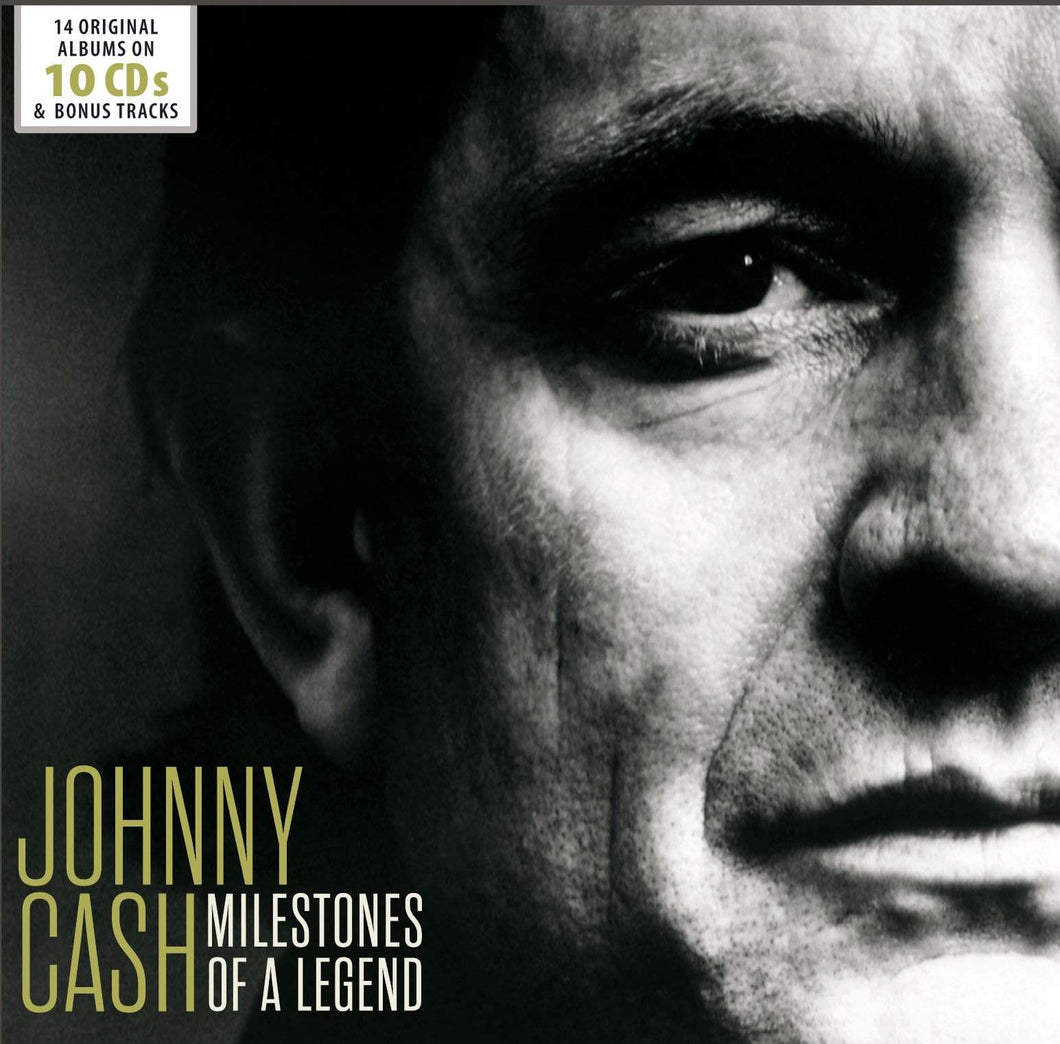 Johnny Cash - 18 Original Albums - Milestones of a Legend - 10 CD Walletbox
