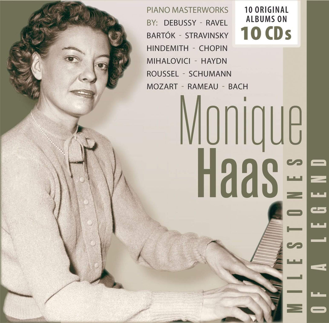 Monique Haas - Milestones of a Legend - 10 CD Walletbox