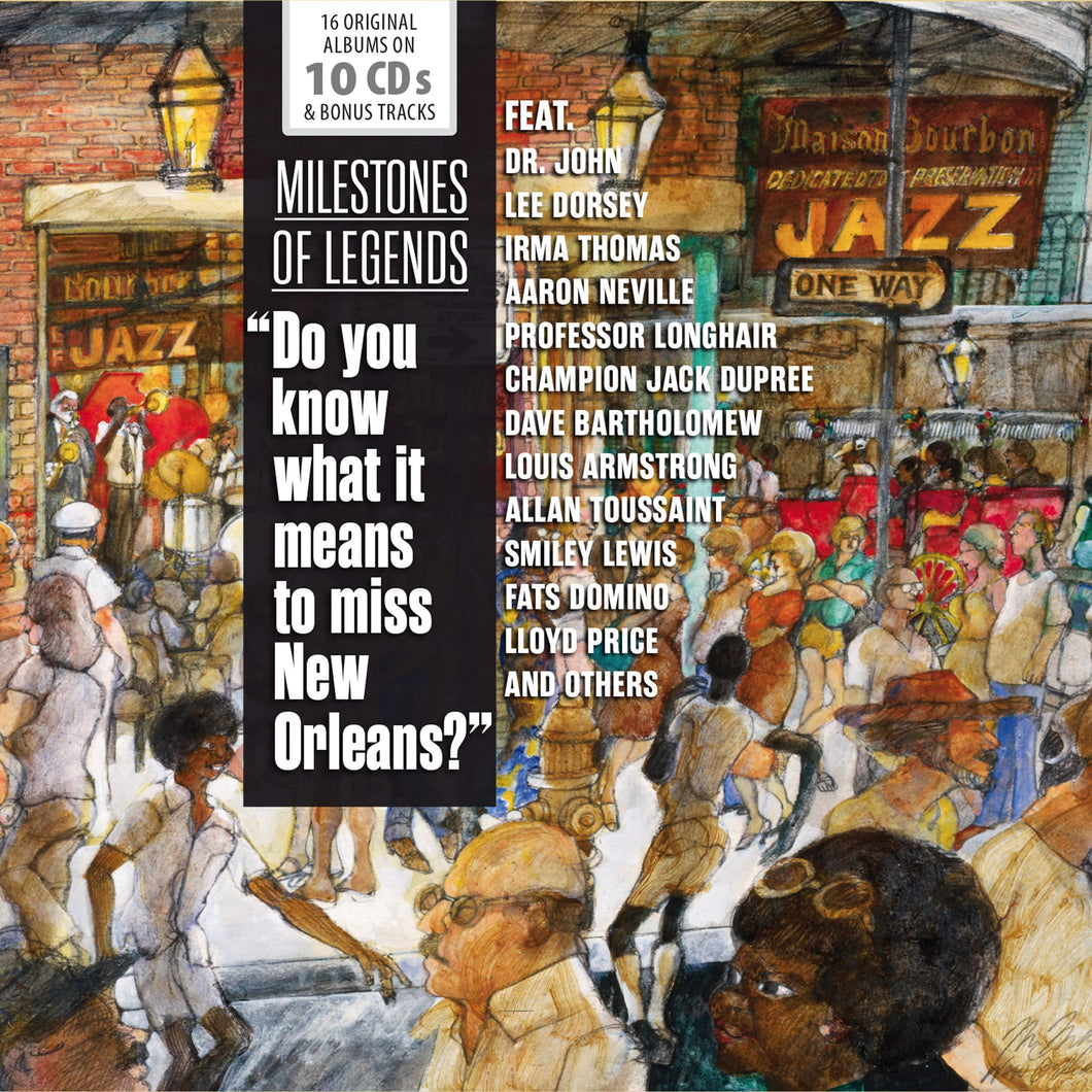 Various Artists - Do you know what it means to Miss New Orleans? - 10 CD Walletbox