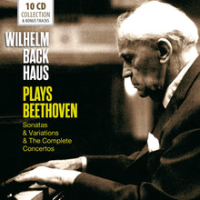 Load image into Gallery viewer, Wilhelm Backhaus - Plays Beethoven - Sonats &amp; Variations &amp; The Comple - 10 CD Walletbox
