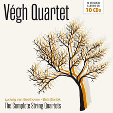 Load image into Gallery viewer, Végh Quartet -The Complete String Quartets - Beethoven &amp; Bartók - 10 CD Walletbox
