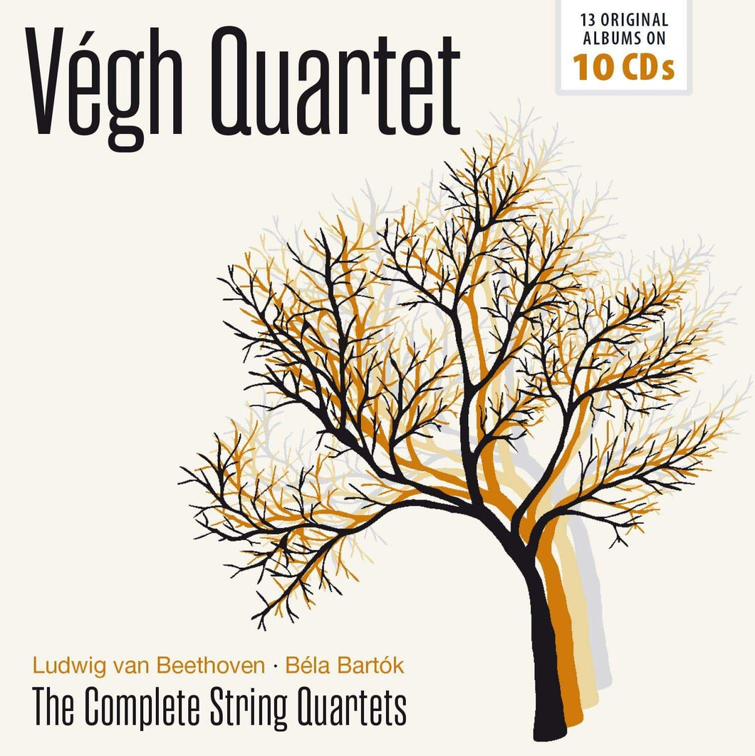 Végh Quartet -The Complete String Quartets - Beethoven & Bartók - 10 CD Walletbox