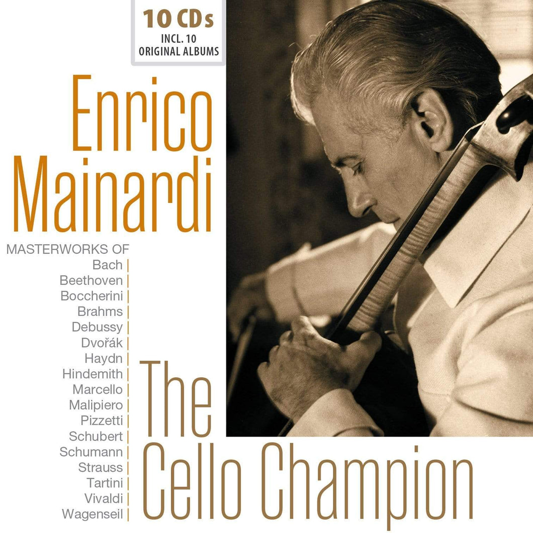 Enrico Mainardi - The Cello Champion - 10 CD Walletbox