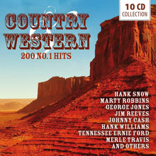 Load image into Gallery viewer, Various Artists - Country &amp; Western - 200 No. 1 Hits - 10 CD Walletbox
