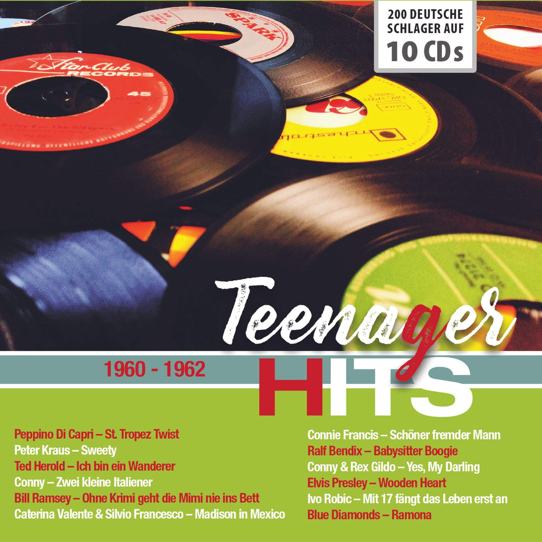 Various Artists - Teenager Hits - 10 CD Walletbox