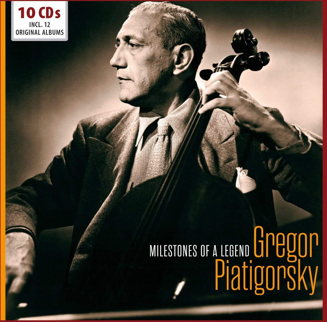Gregor Piatigorsky - Milestones Of A Legend - 10 CD Walletbox