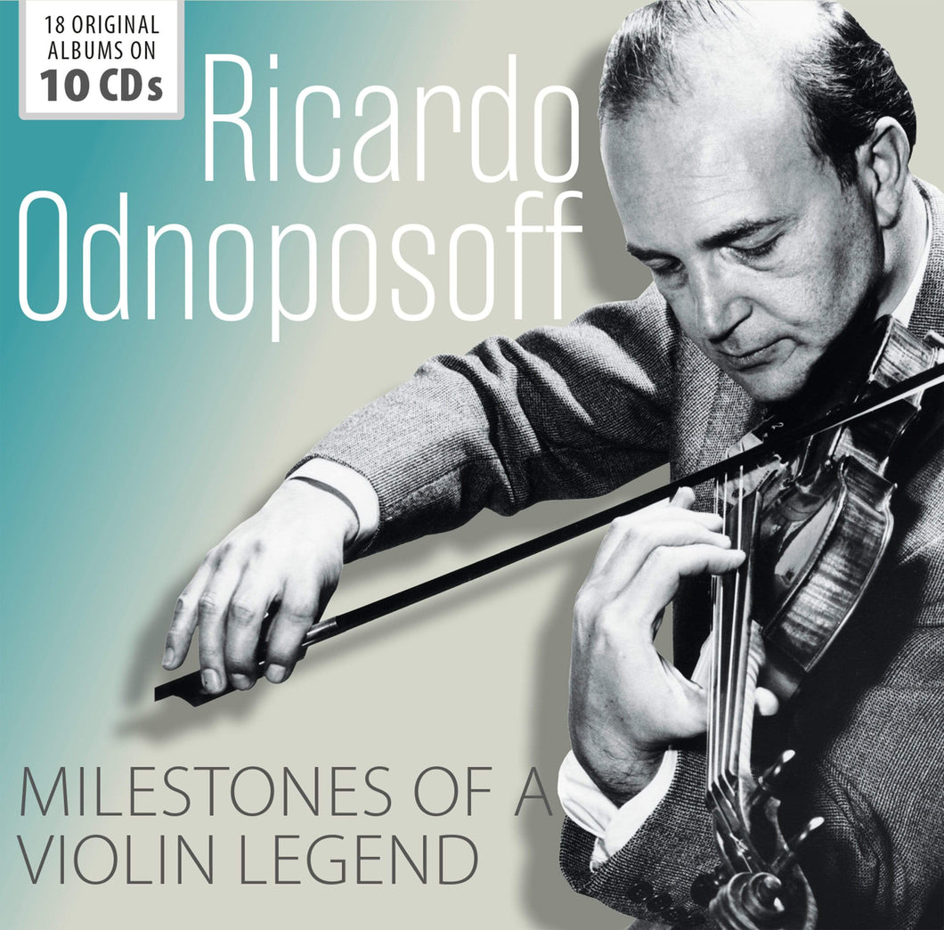 Ricardo Odnoposoff - Milestones Of Legends - 10 CD Walletbox