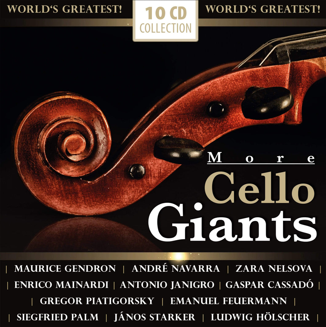 Various Artists - More Cello Giants - 10 CD Walletbox