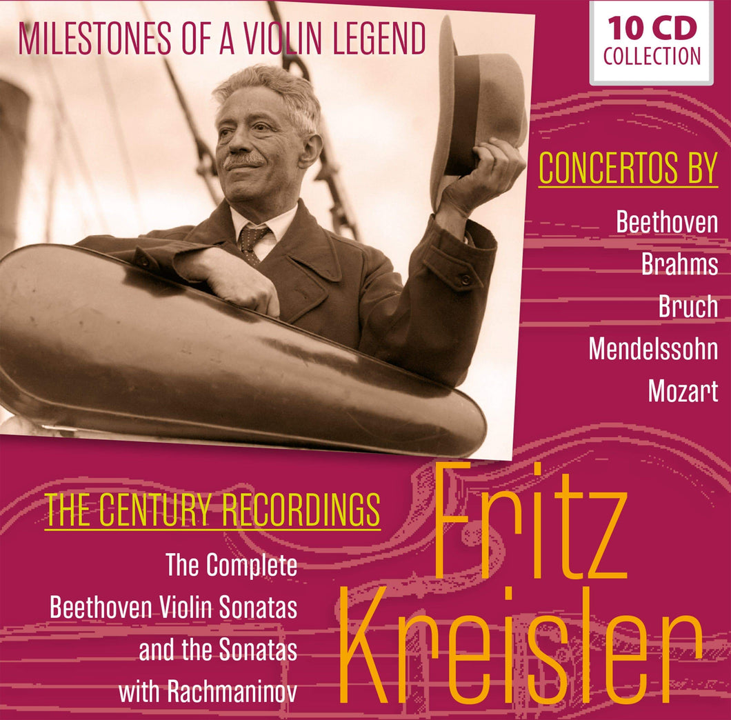 Fritz Kreisler - The Century Recordings - 10 CD Walletbox