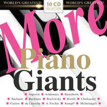 Load image into Gallery viewer, Various Artists - More Piano Giants - 10 CD Walletbox
