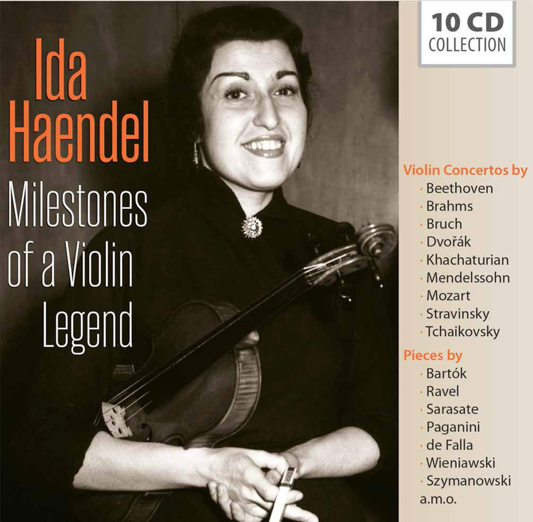 Ida Haendel - Milestones of a Violin Legend - 10 CD Walletbox