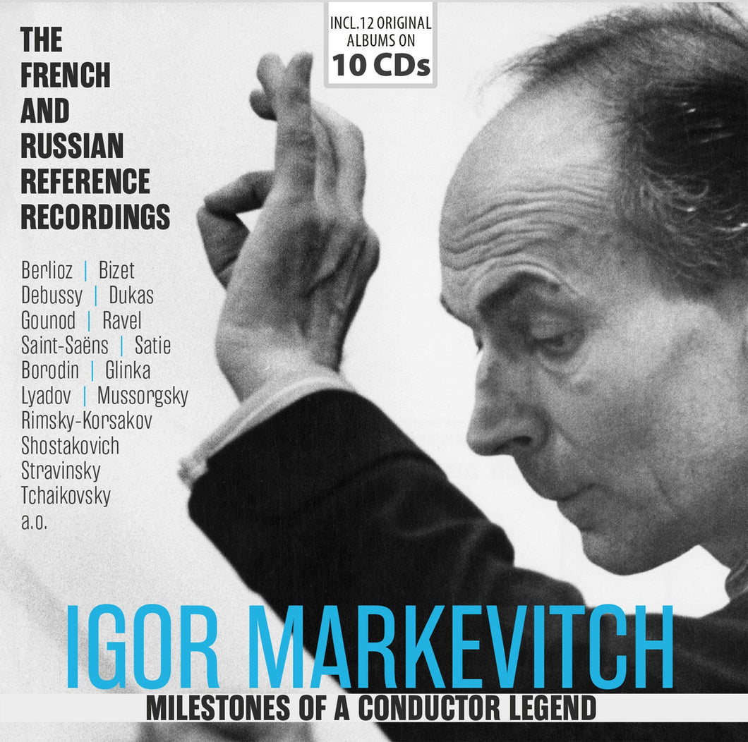 Igor Markevitch - Milestones of a Conductor Legend - 10 CD Walletbox