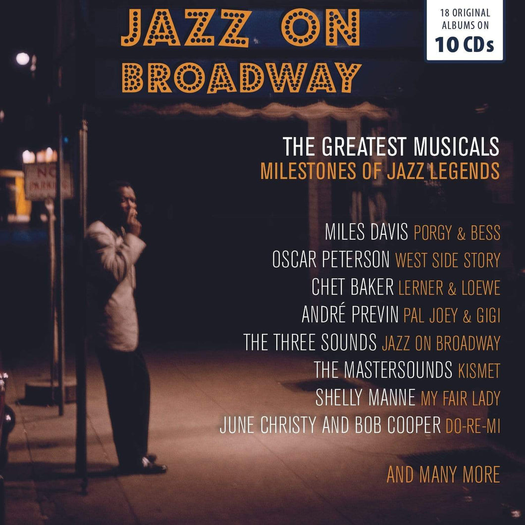 Various Artists - Jazz on Broadway - 10 CD Walletbox