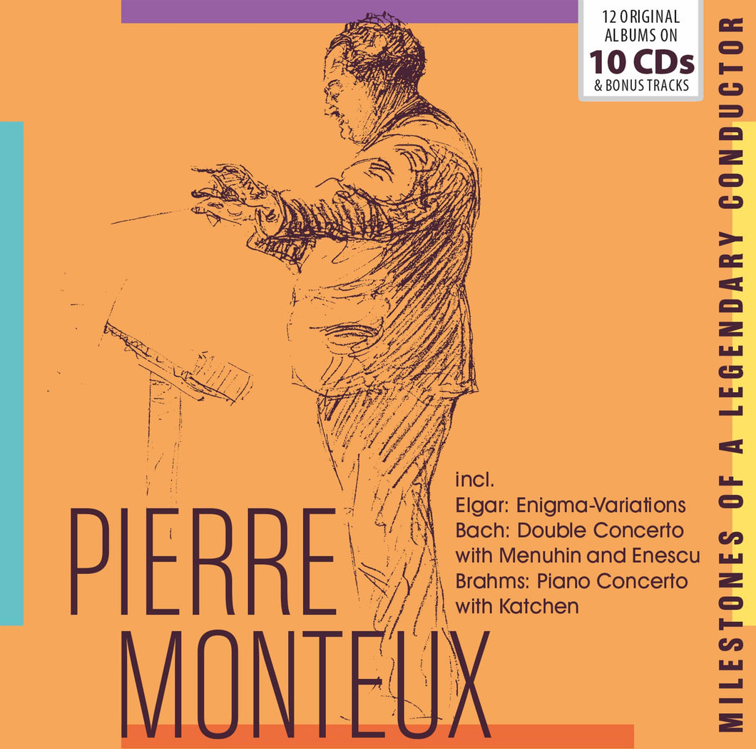Pierre Monteux - Milestones of a Legendary Conductor - 10 CD Walletbox