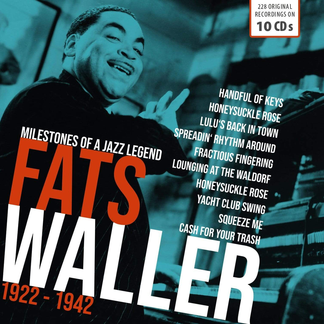 Fats Waller - Original Albums - Milestones of a Jazzlegend - 10 CD Walletbox