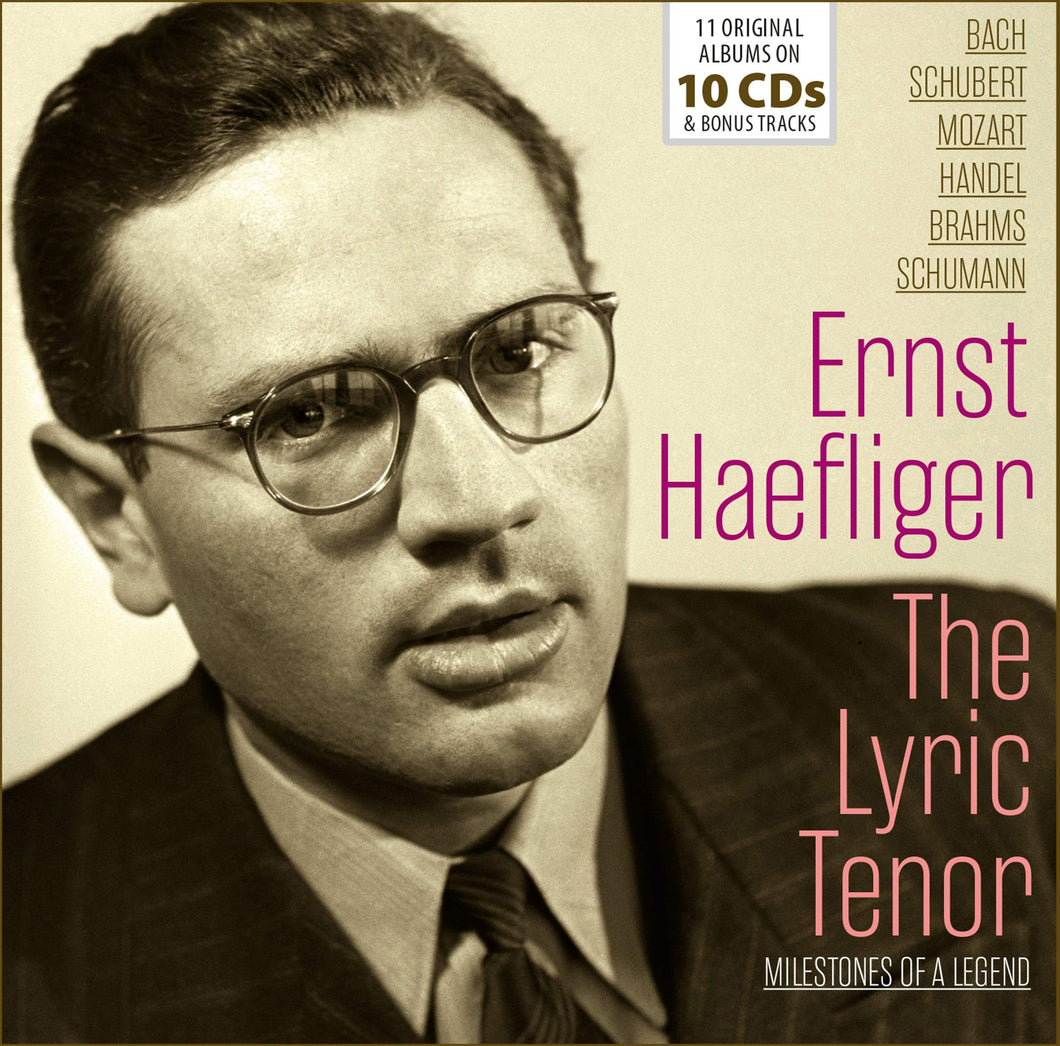 Ernst Haefliger - Beethoven - 11 Original Albums - 10 CD Walletbox