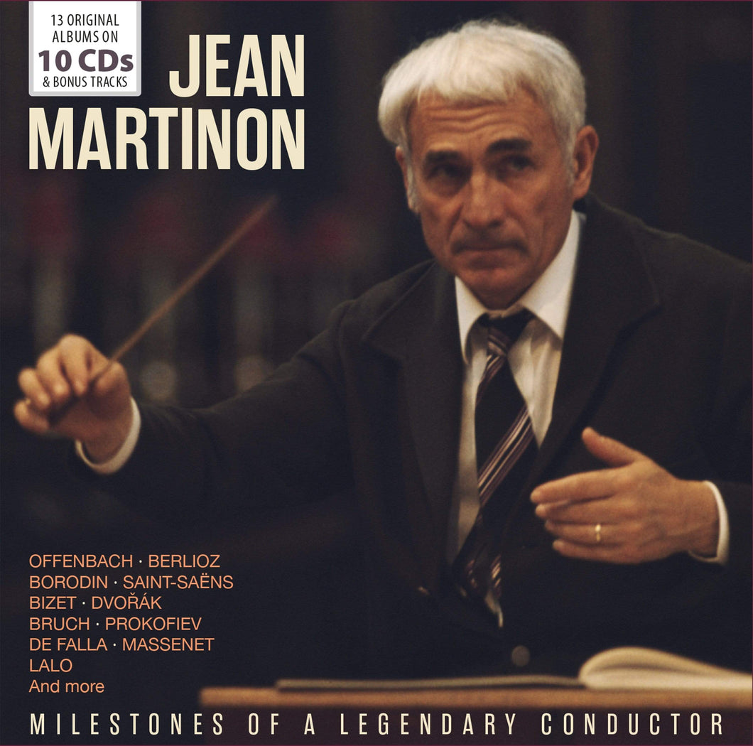 Jean Martinon - Milestones of a Legendary Conductor - 10 CD Walletbox