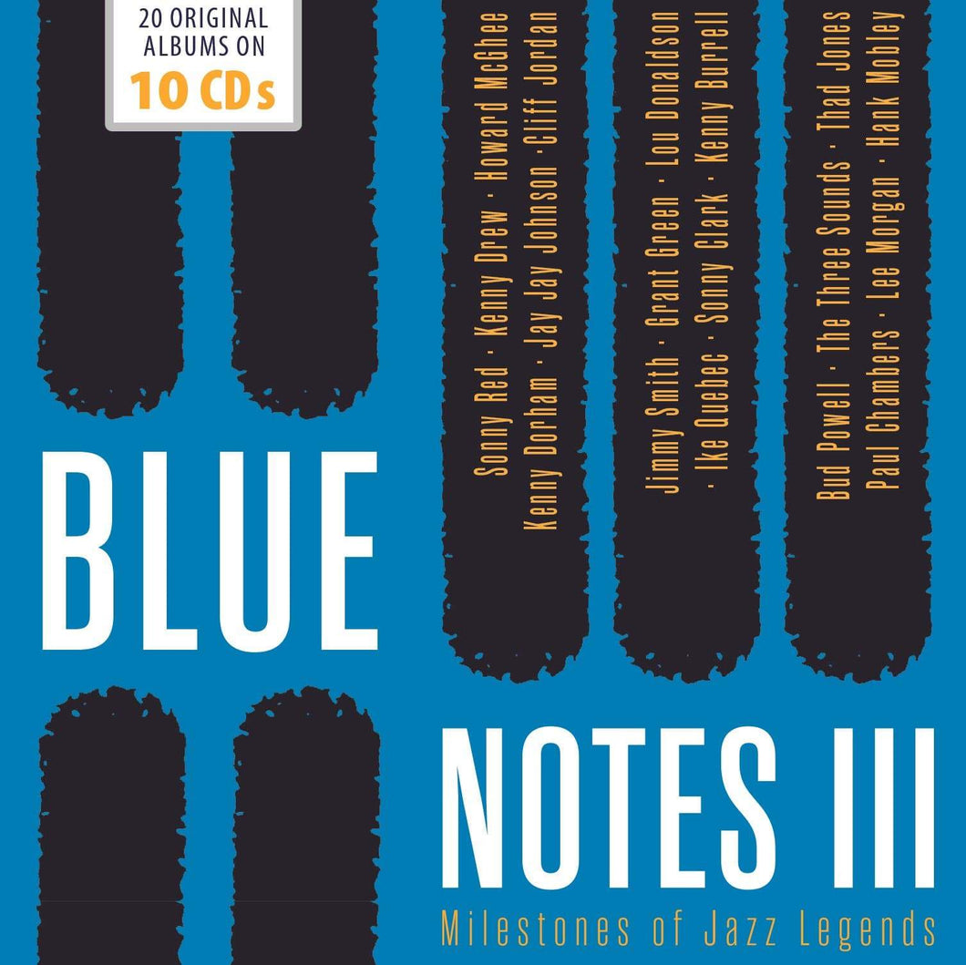 Blue Notes III - Milestones of Jazz Legends - 10 CD Walletbox