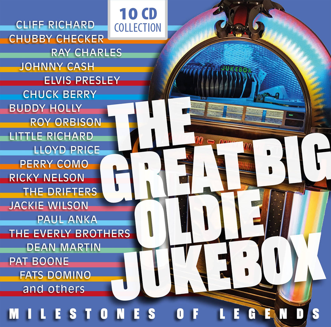 Various Artists - The Great Big Oldie Jukebox - 10 CD Walletbox